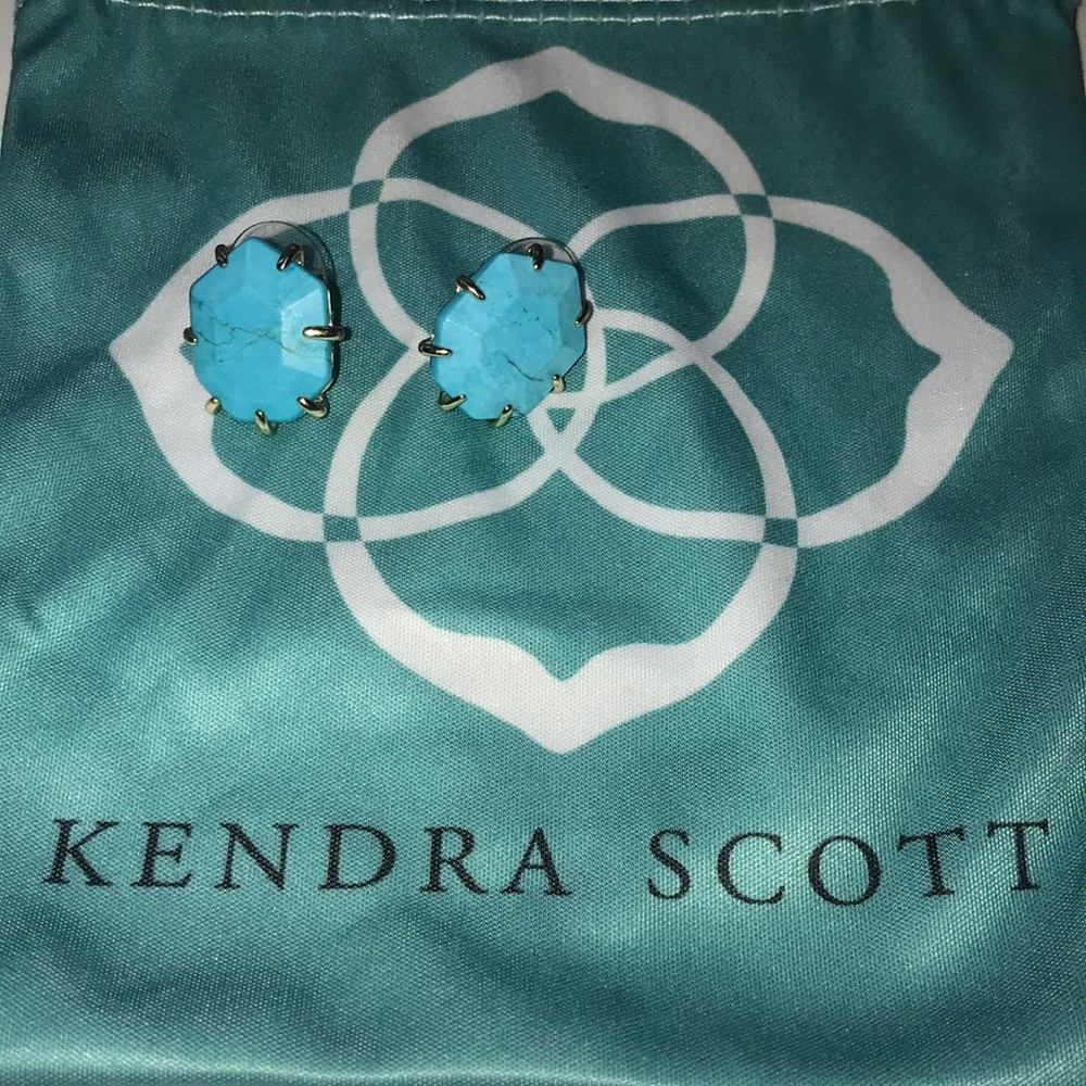 Kendra Scott Morgan Stud Earrings Turquoise